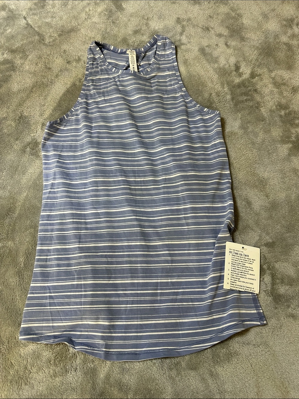 Lululemon All tied up tank top
